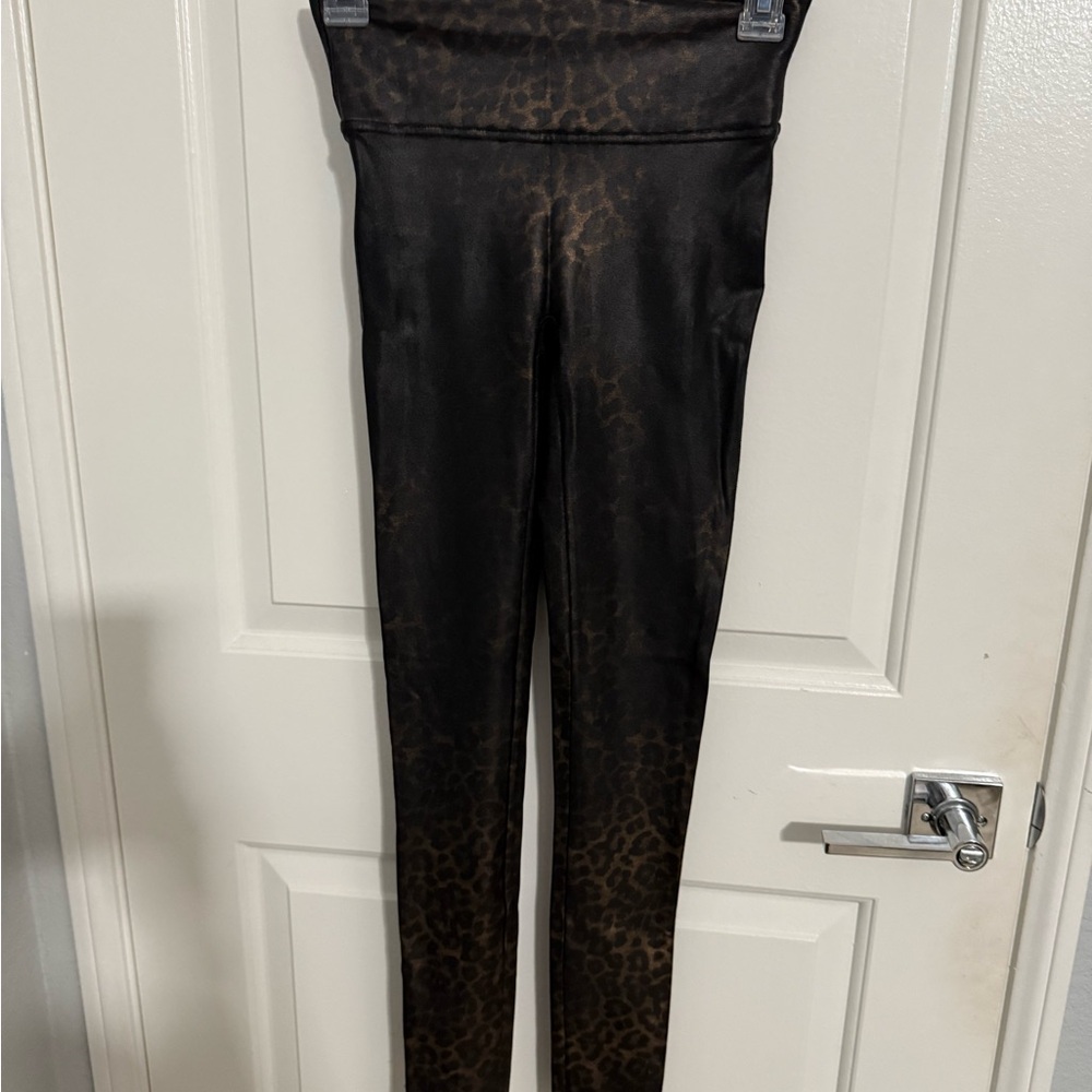 SPANX Animal Print High-Waisted Leggings